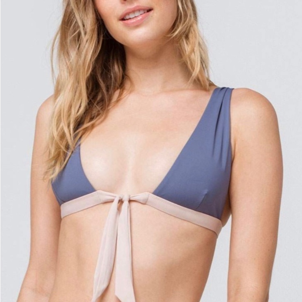 TAVIK Colorblock Bikini Top L